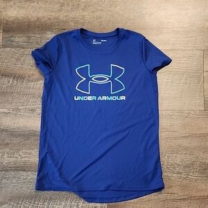Under Armour Blue Short Sleeve Tee